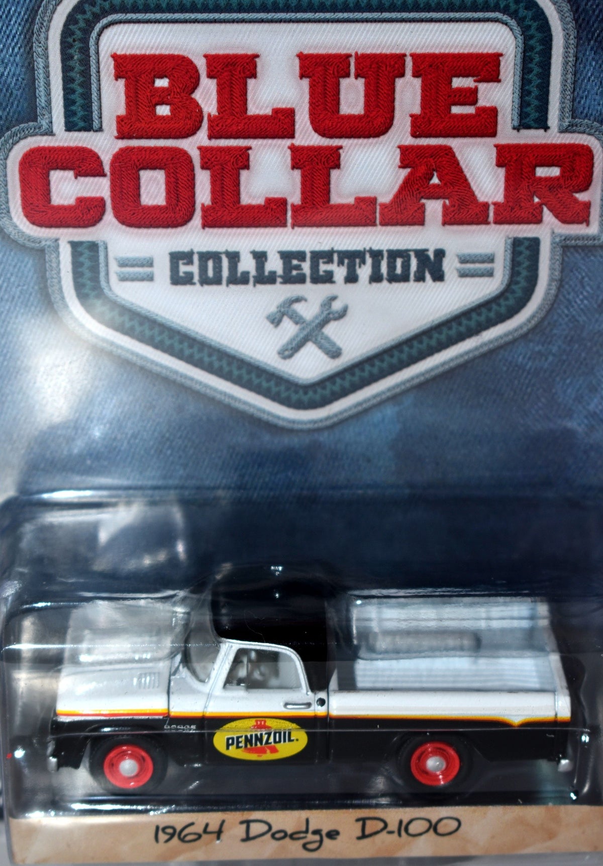 Greenlight - Blue Collar - 1964 Dodge D-100 Pennzoil Shop Truck