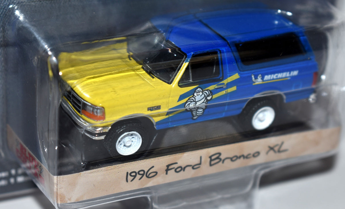 Greenlight - Blue Collar - Michelin 1996 Ford Bronco XL Shop Truck