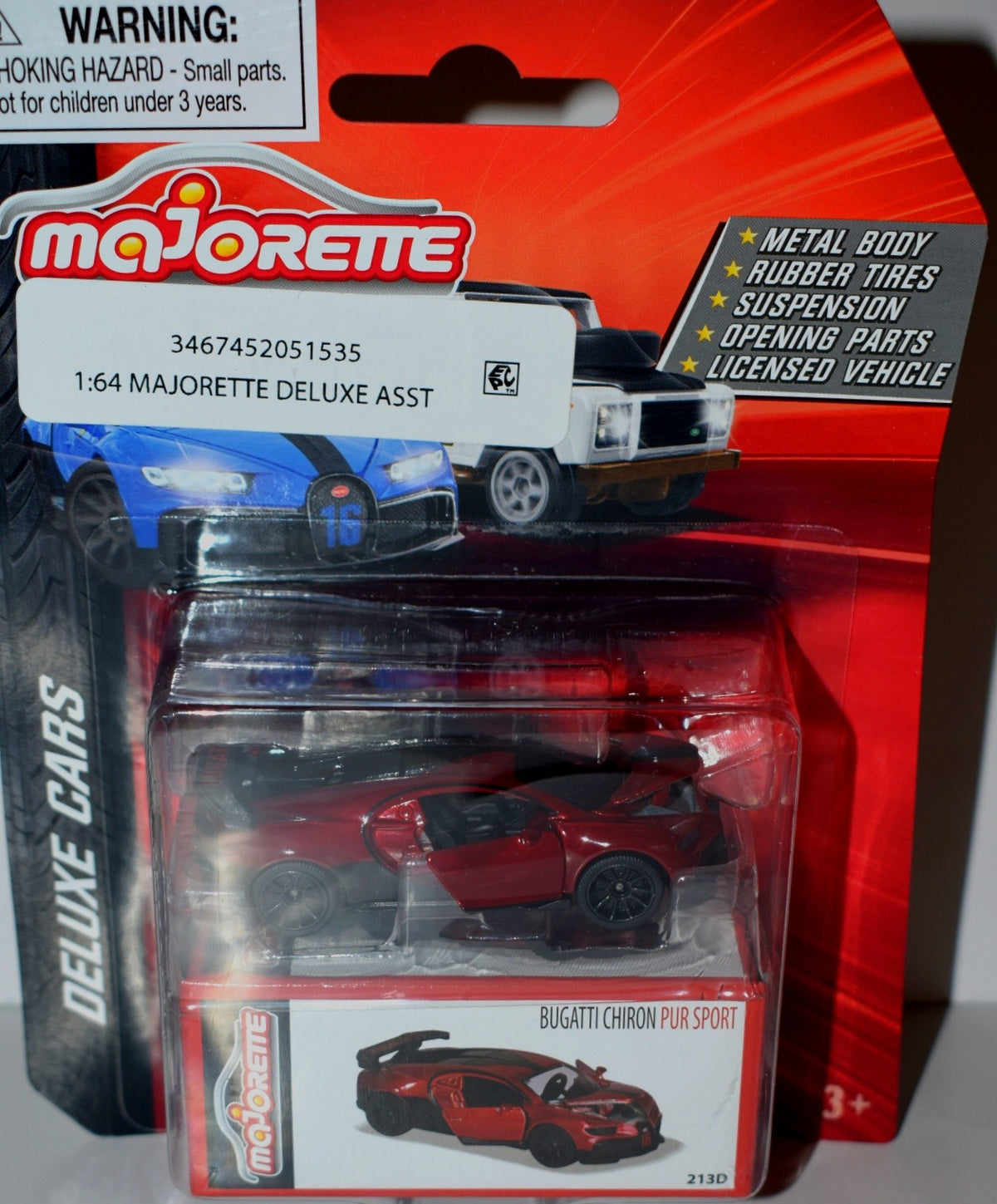 Majorette - Bugatti Chiron PUR Sport