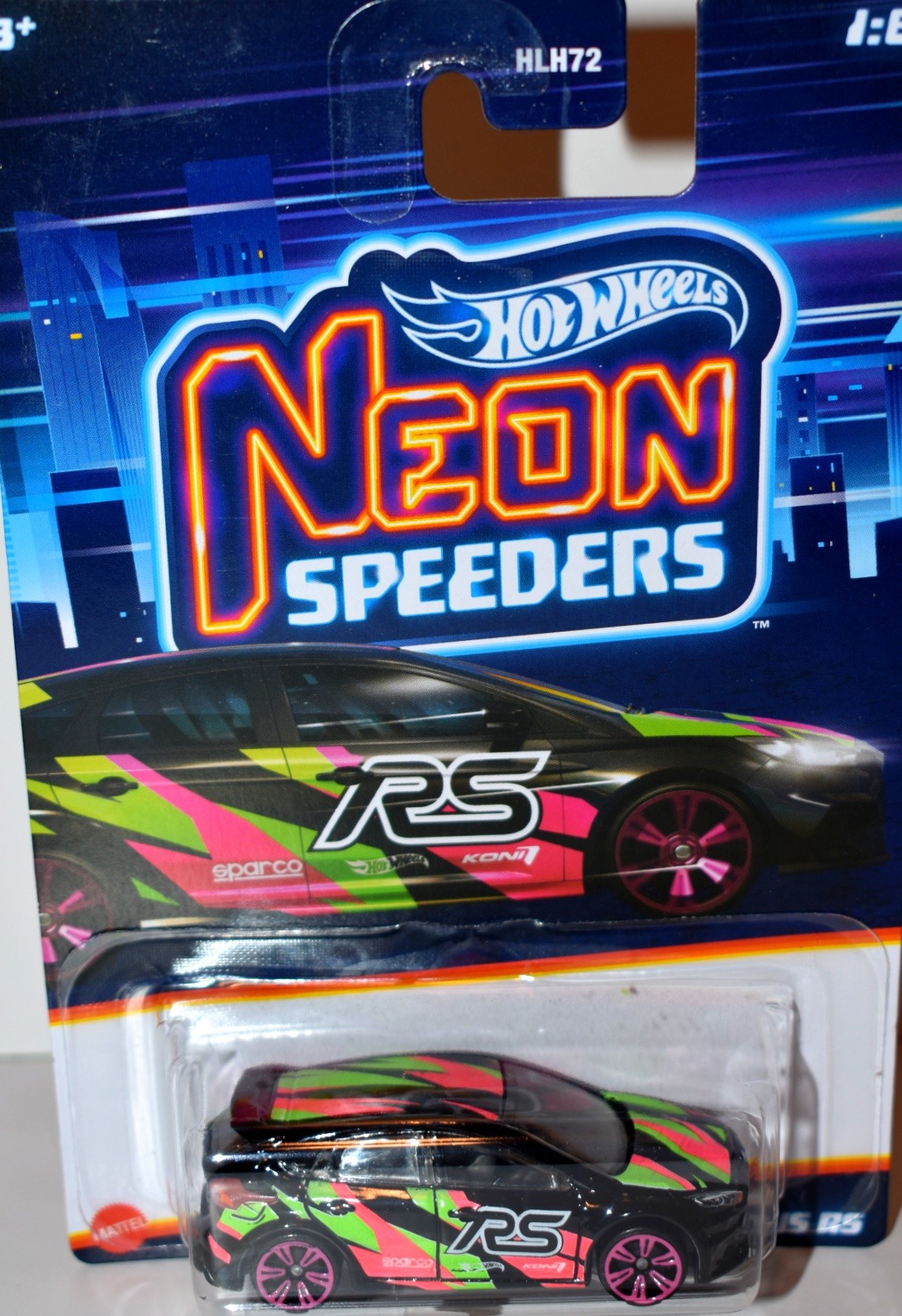Hot Wheels Neon Speeders - Ford Focus RS