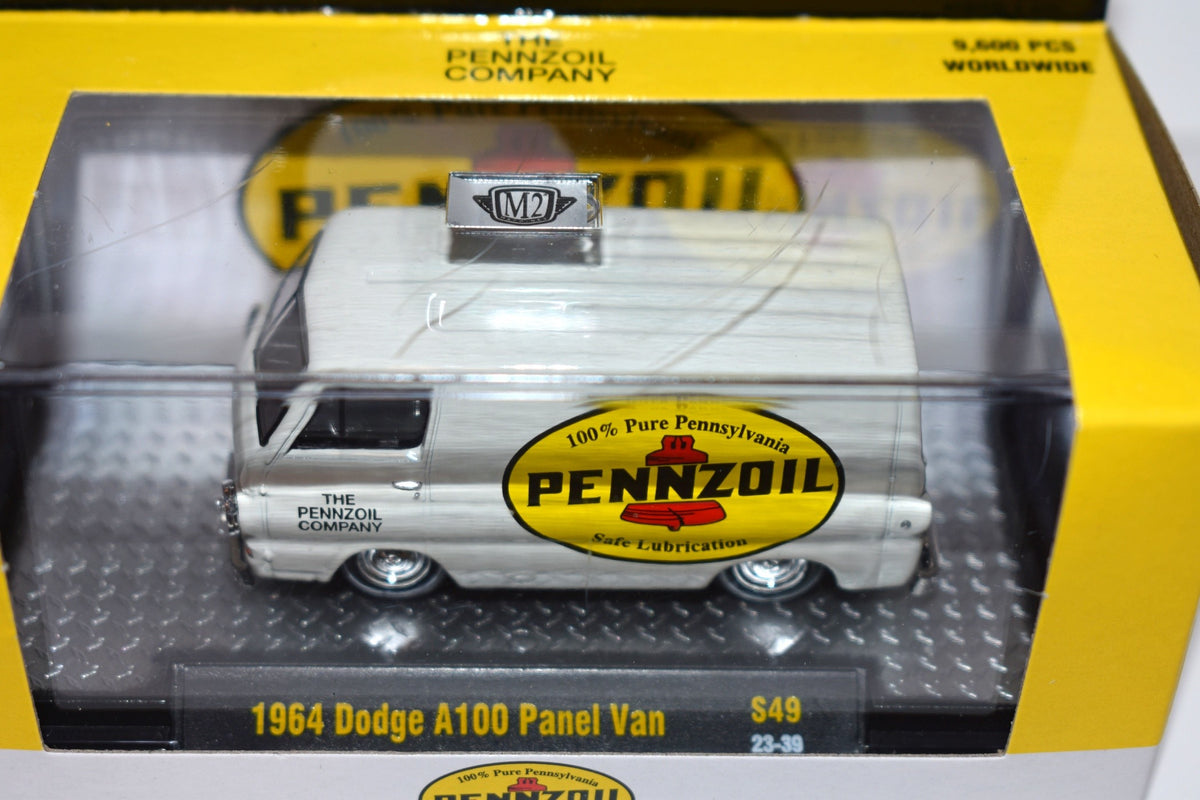 M2 Auto Meets - 1964 Dodge A100 Pennzoil Shop Van