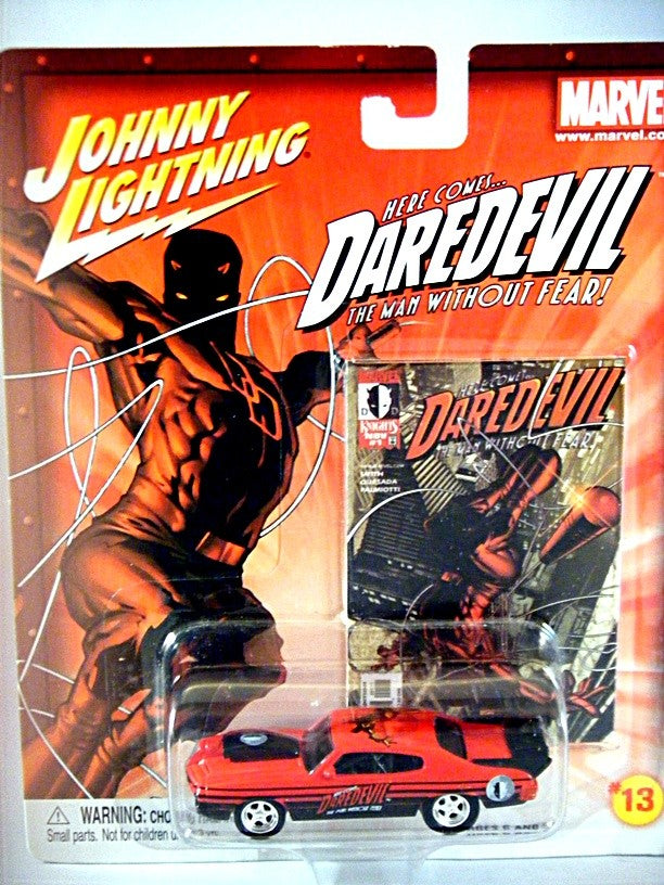 Johnny Lightning Marvel Comics - Daredevil - Pontiac GTO NHRA Pro Stock 