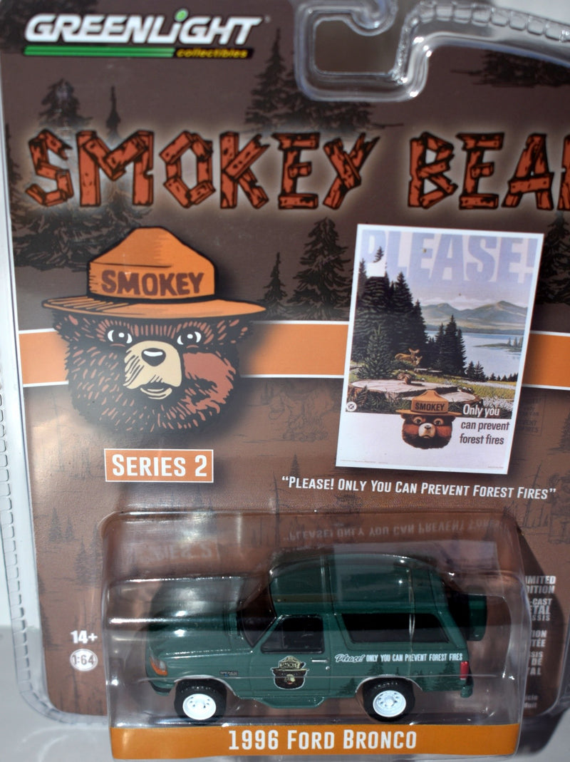 Greenlight - Smokey Bear - 1996 Ford Bronco
