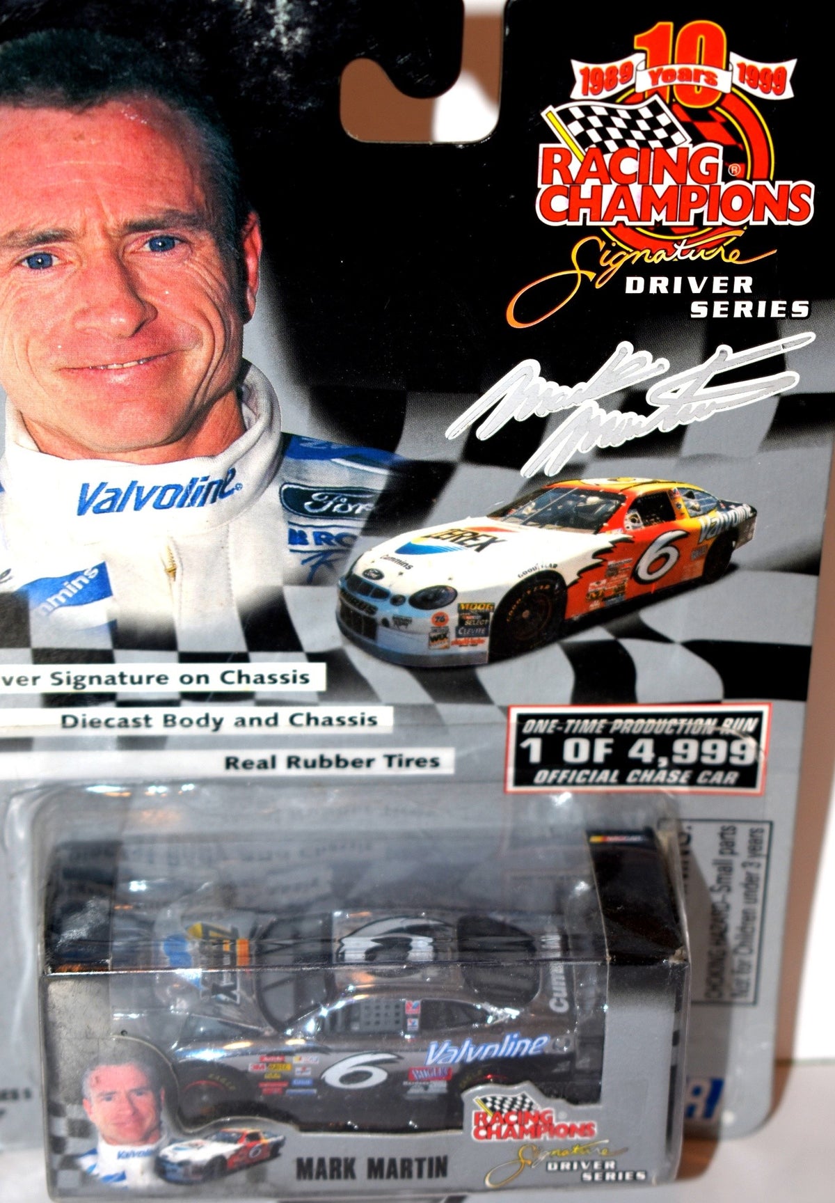 Racing Champions NASCAR Signature Series - Mark Martin Vavoline Ford Taurus