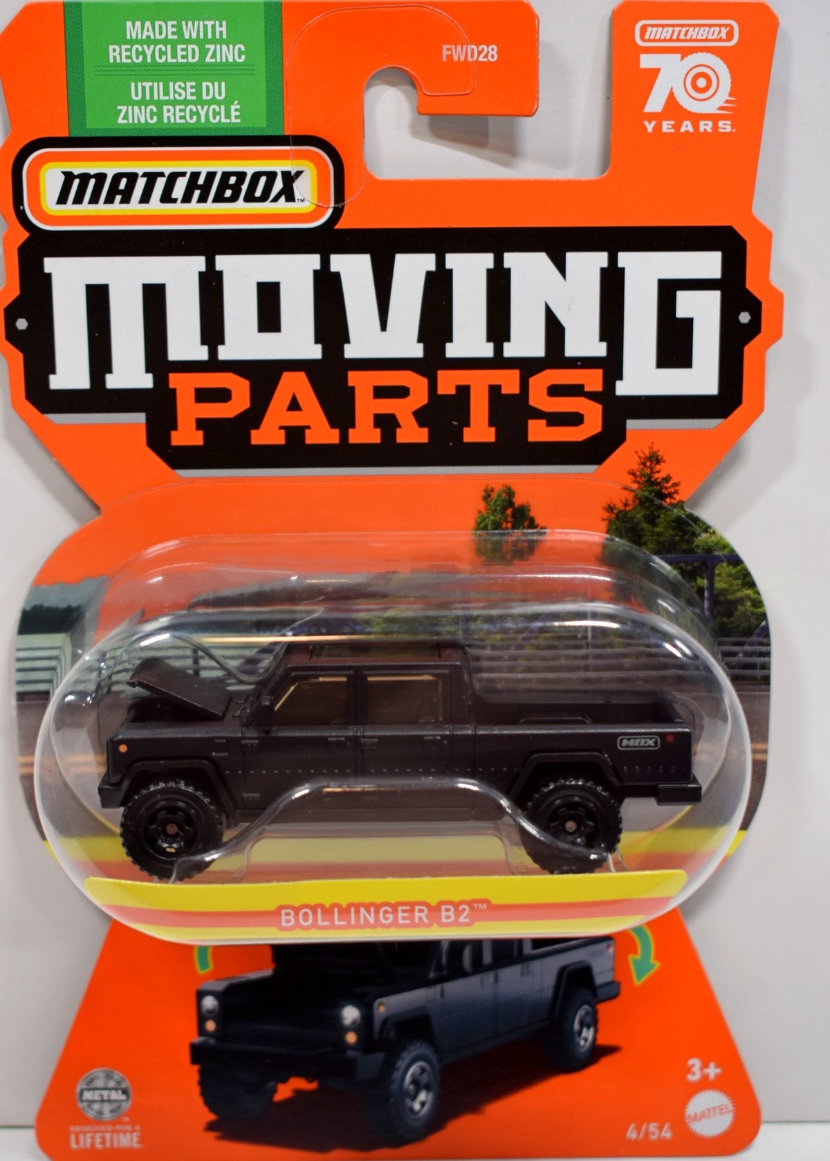 Matchbox Moving Parts - Bollinger B2 EV Pickup Truck