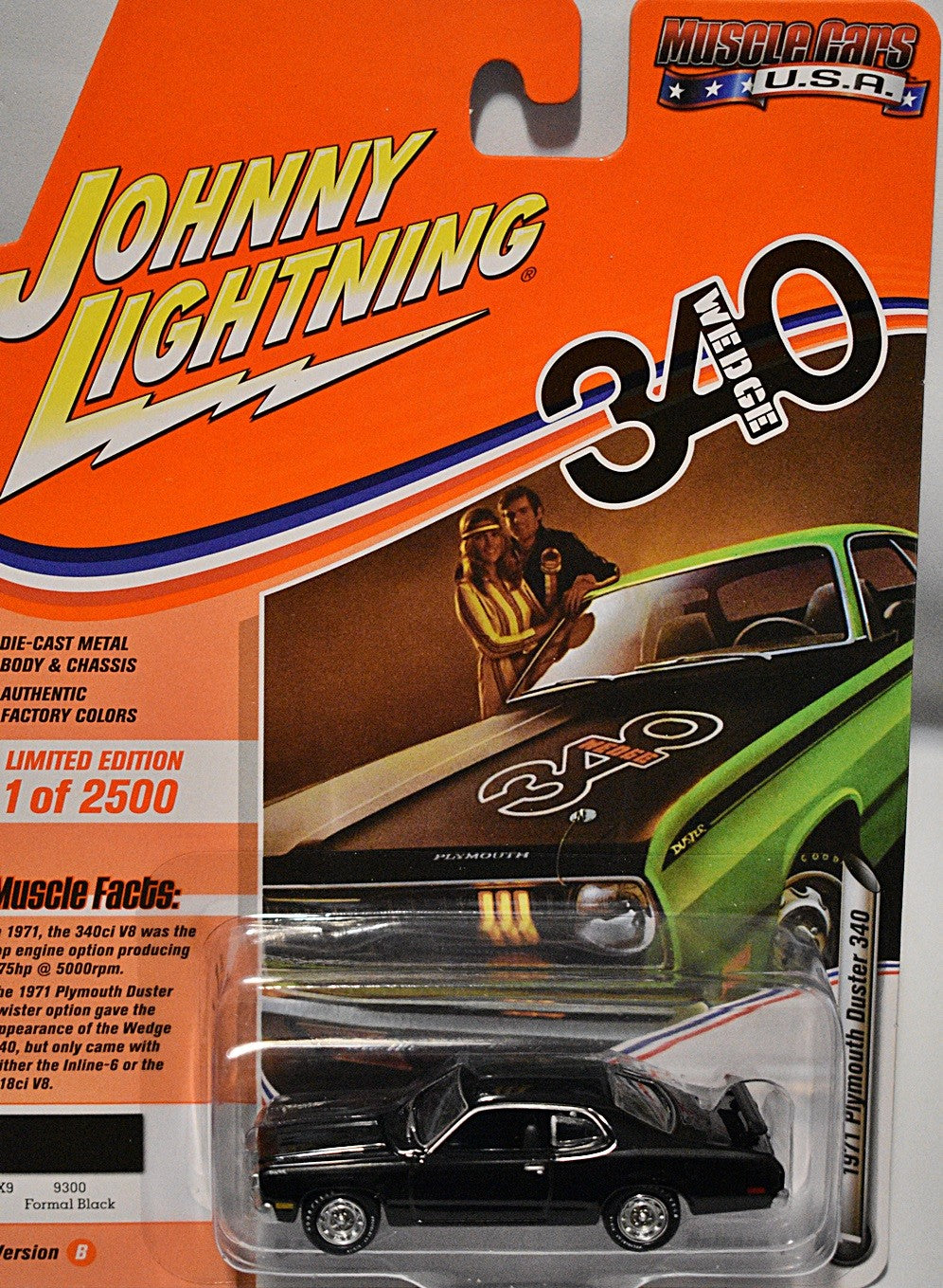 Johnny Lightning Muscle Cars USA - 1971 Plymouth Duster 340