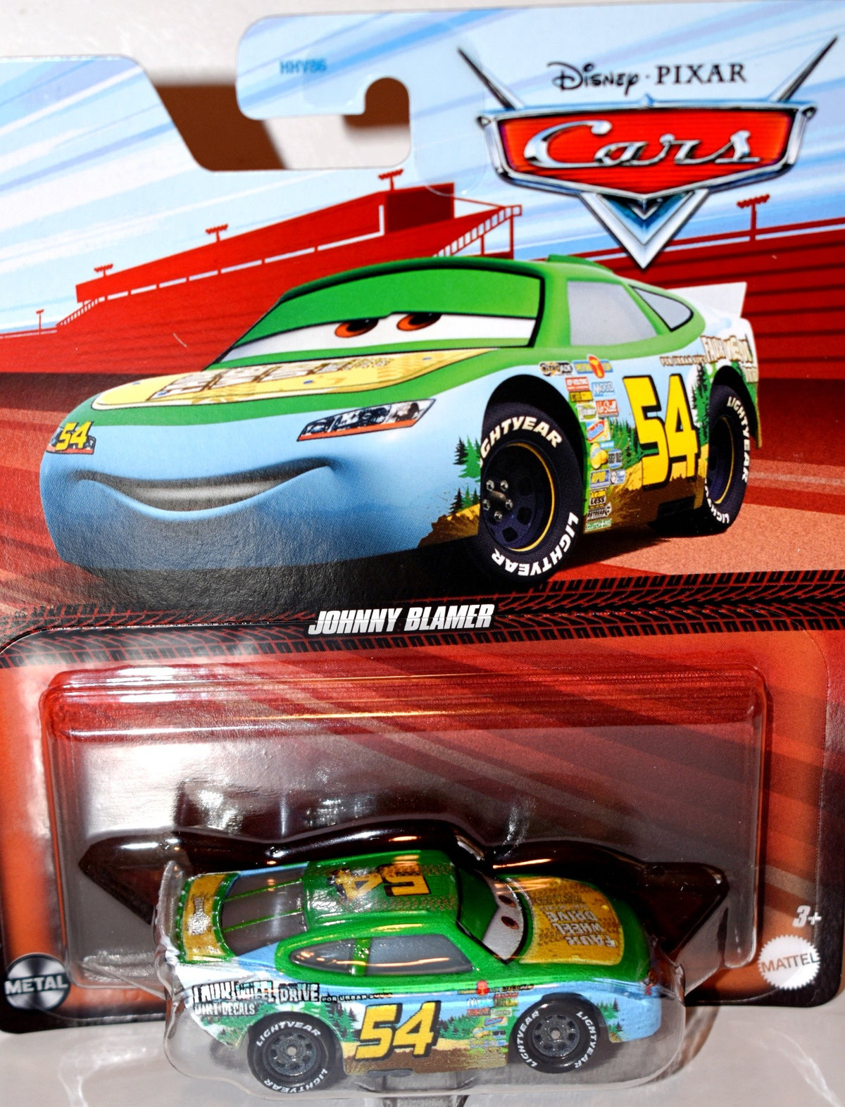 Disney Cars - Johnny Blamer - Piston Cup Pace Car