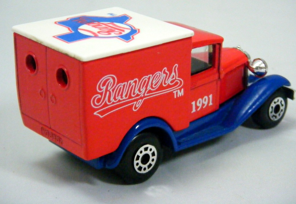 Matchbox - 1991 Texas Rangers Model A Ford Van