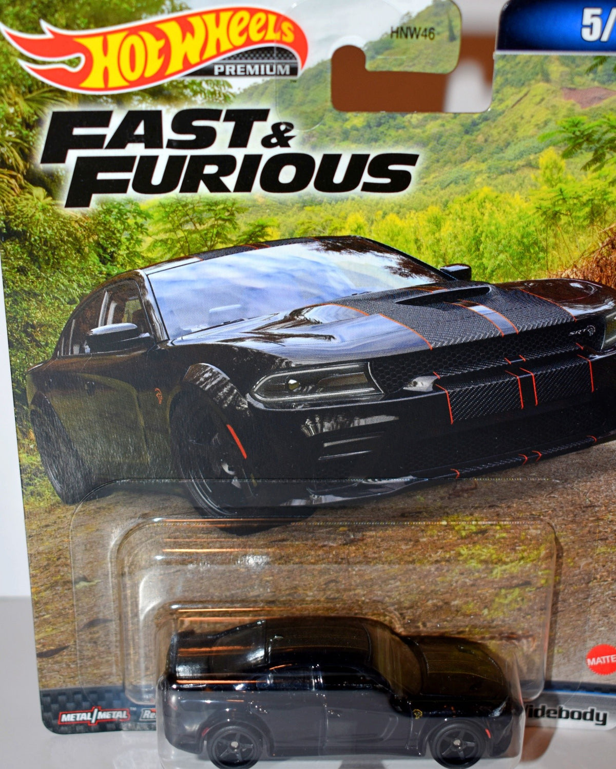 Hot Wheels Premium  Fast & Furious  - Dodge Charger Hellcat Widebody