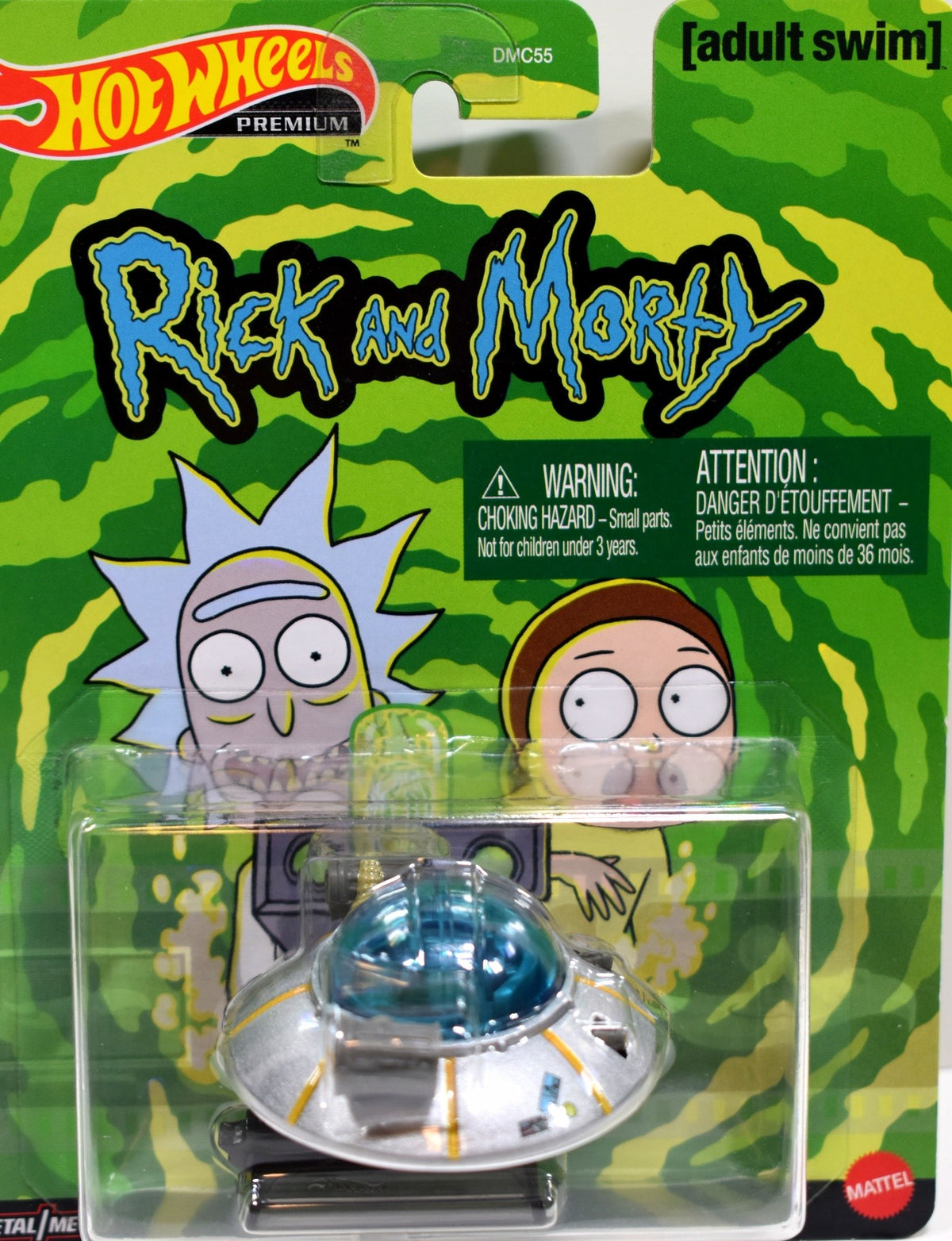 Hot Wheels Premium - Rick and Morty - Flying Saucer