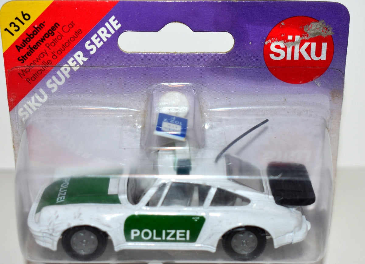 Siku: Porsche 911 Polizei Motorway Patrol Car
