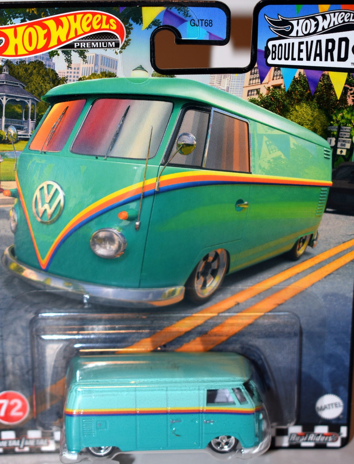 Hot Wheels Premium - Volkswagen T1 Panel Bus