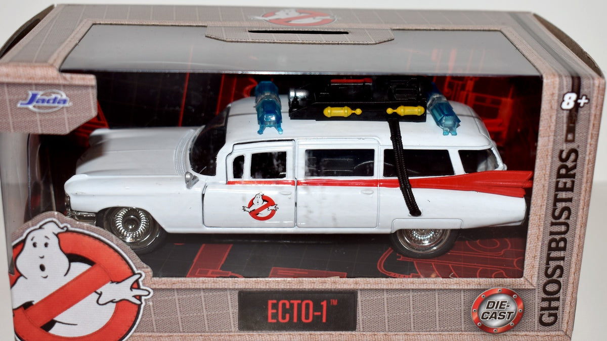 Jada Hollywood Rides - Ghostbusters - Ecto-1 1959 Cadillac Ambulance
