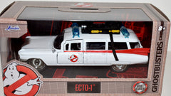 Jada Hollywood Rides - Ghostbusters - Ecto-1 1959 Cadillac Ambulance