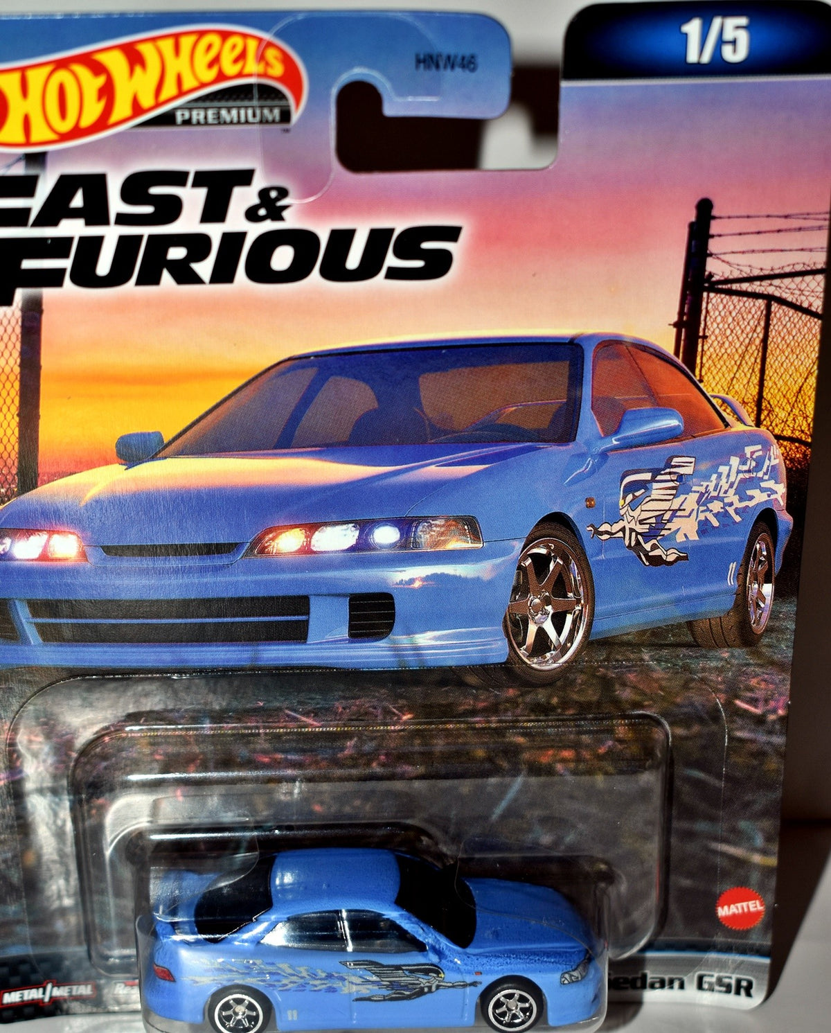 Hot Wheels Premium - Fast & Furious - Acura Integra GSR