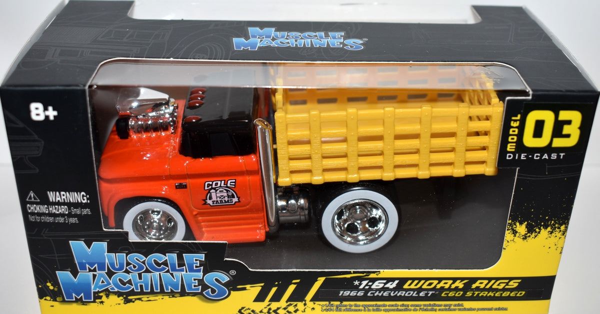 Muscle Machines  - Work Rigs - 1966 Chevrolet C60 Cole Farms Stakebed