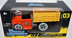 Muscle Machines  - Work Rigs - 1966 Chevrolet C60 Cole Farms Stakebed