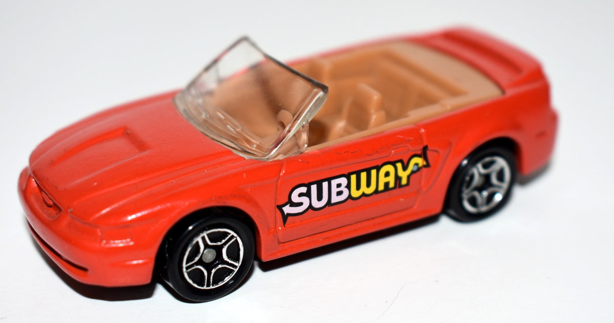 Matchbox Rare Subway Promo Model - 1999 Ford Mustang Convertible