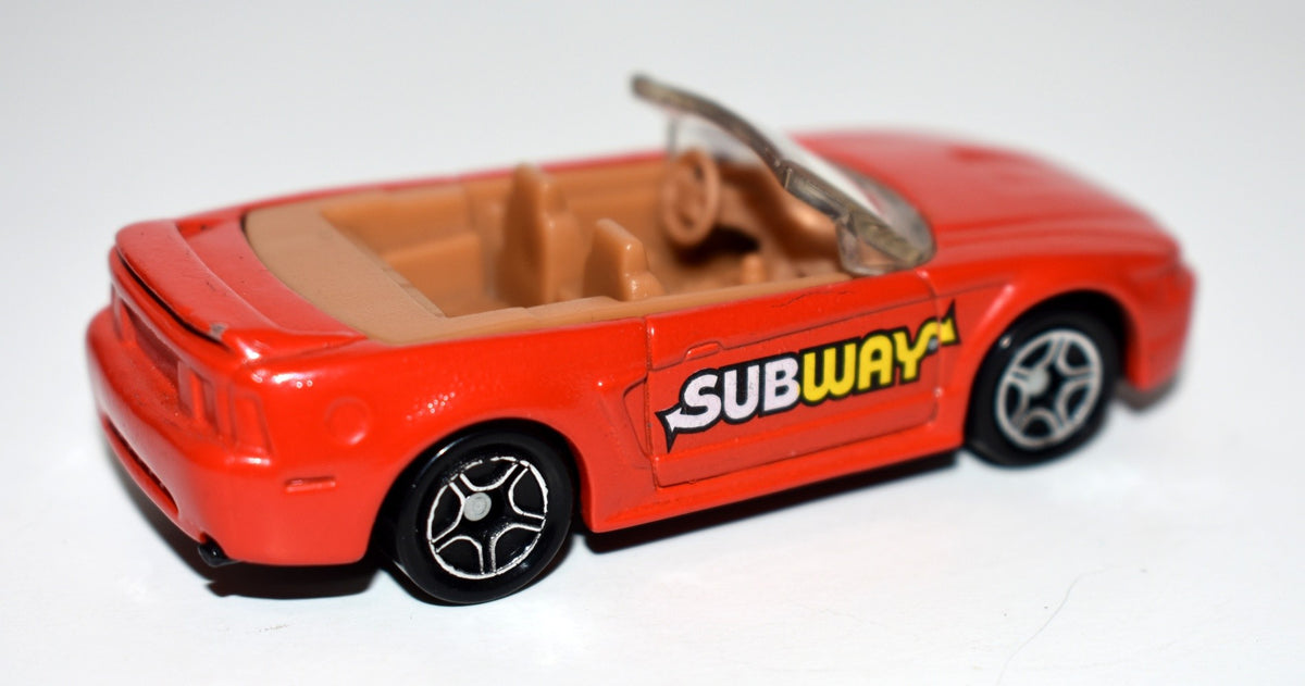 Matchbox Rare Subway Promo Model - 1999 Ford Mustang Convertible
