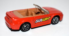 Matchbox Rare Subway Promo Model - 1999 Ford Mustang Convertible