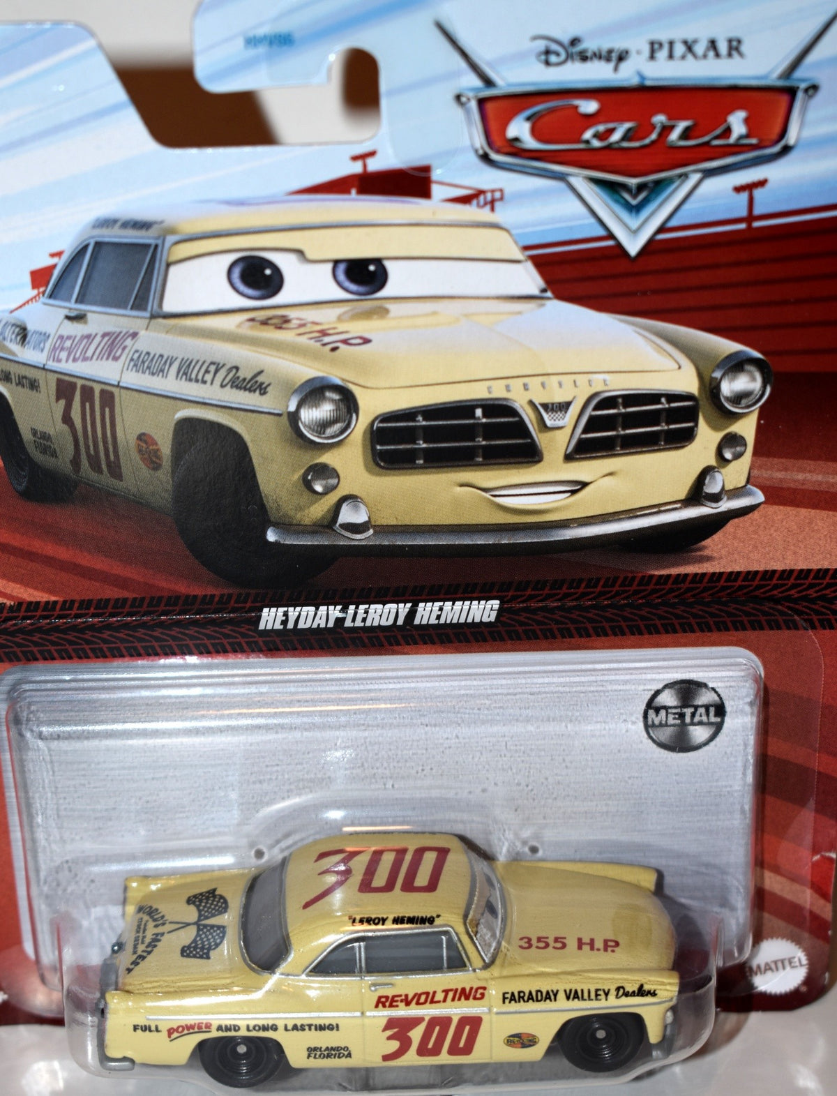 Disney Cars - Heyday-Leroy Hemming - Chrysler 300 NASCAR Stock Car
