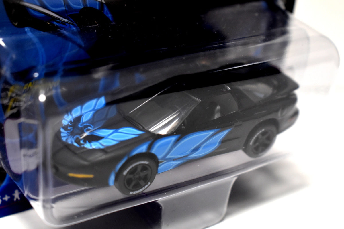 Johnny Lightning Black with Flames 1999 Pontiac Firebird Trans Am