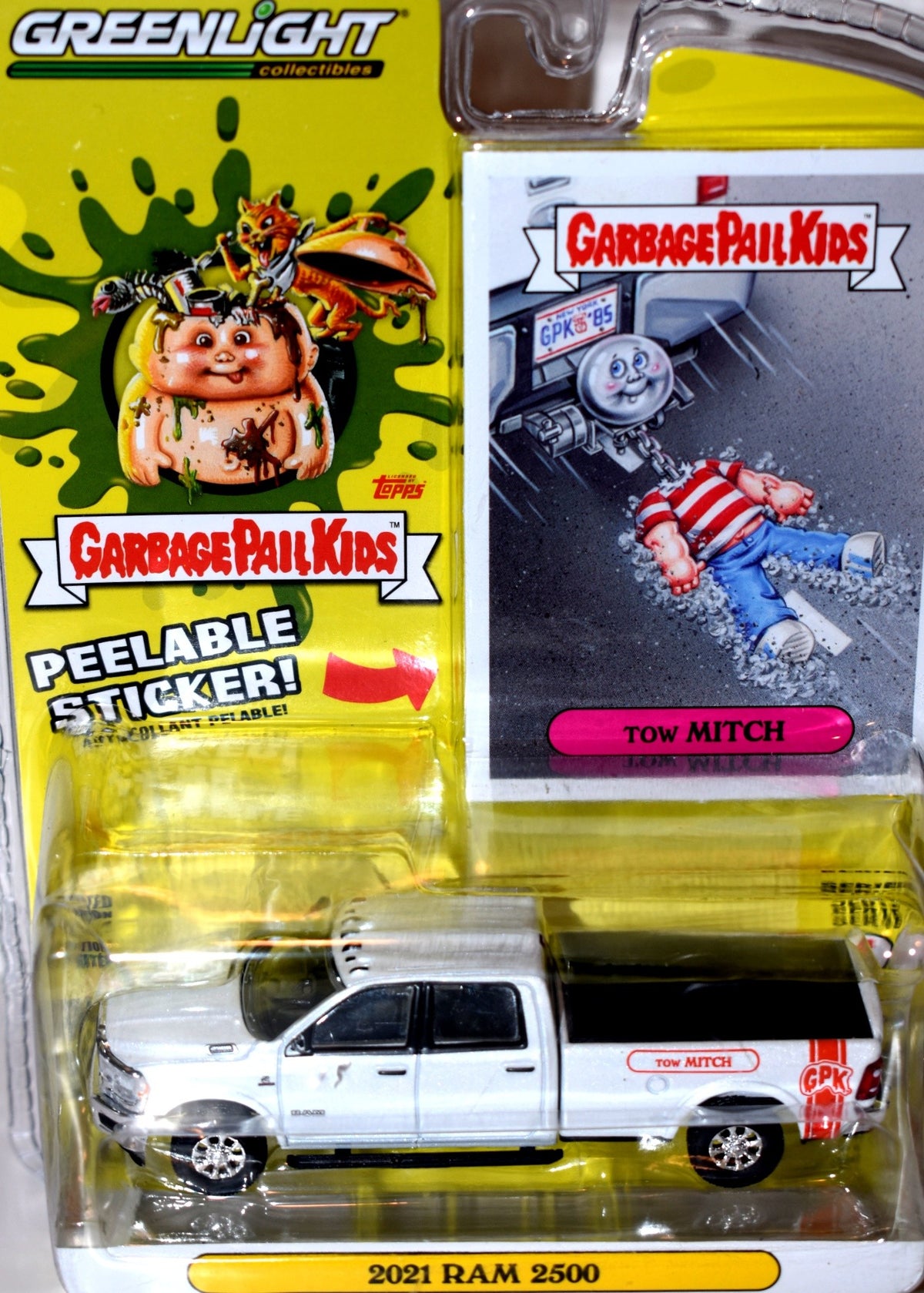 Greenlight - Garbage Pail Kids - Tow Mitch - 2021 RAM 2500 Pickup Truck