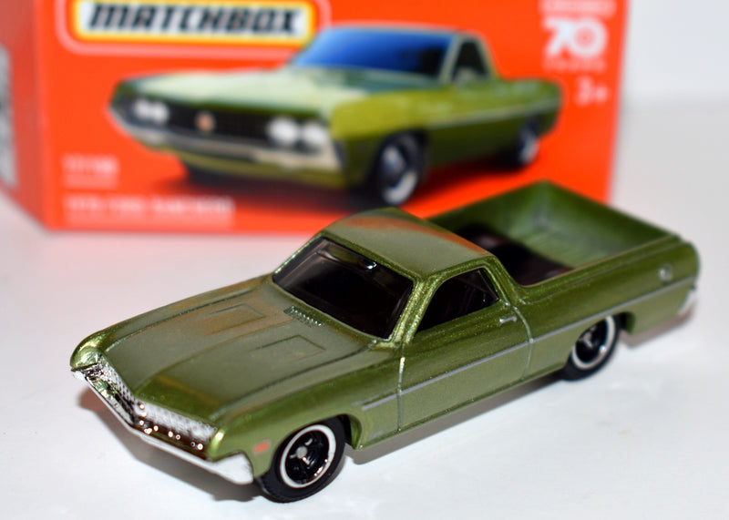 Matchbox Power Grabs - 1972 Ford Ranchero Pickup Truck