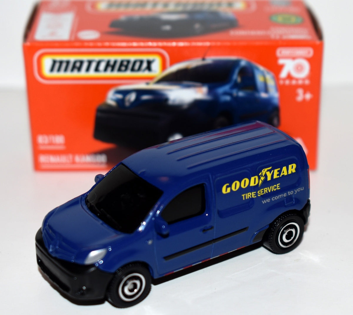 Matchbox Power Grabs - Renault Kangoo GoodYear Tires Delivery Van