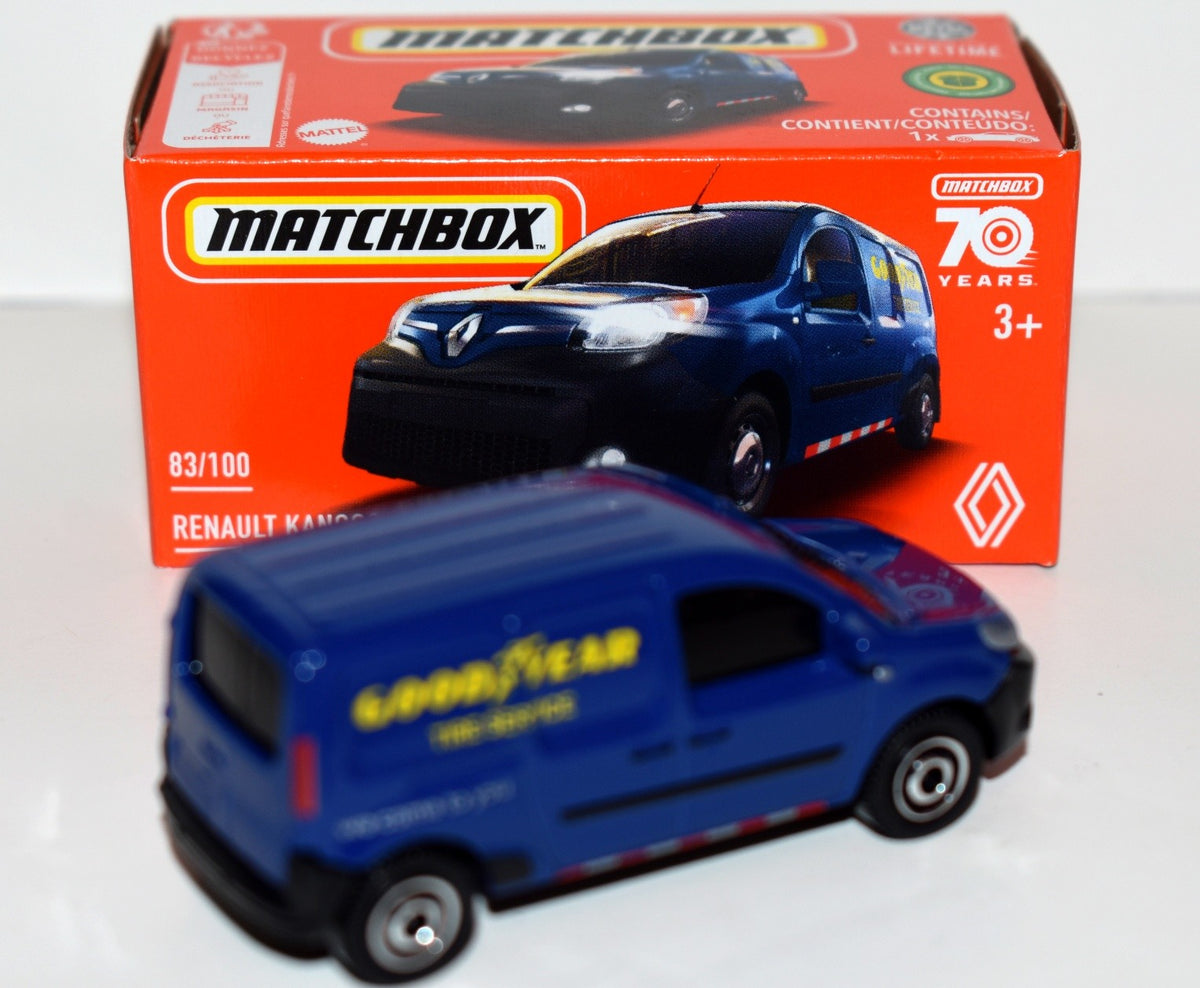 Matchbox Power Grabs - Renault Kangoo GoodYear Tires Delivery Van