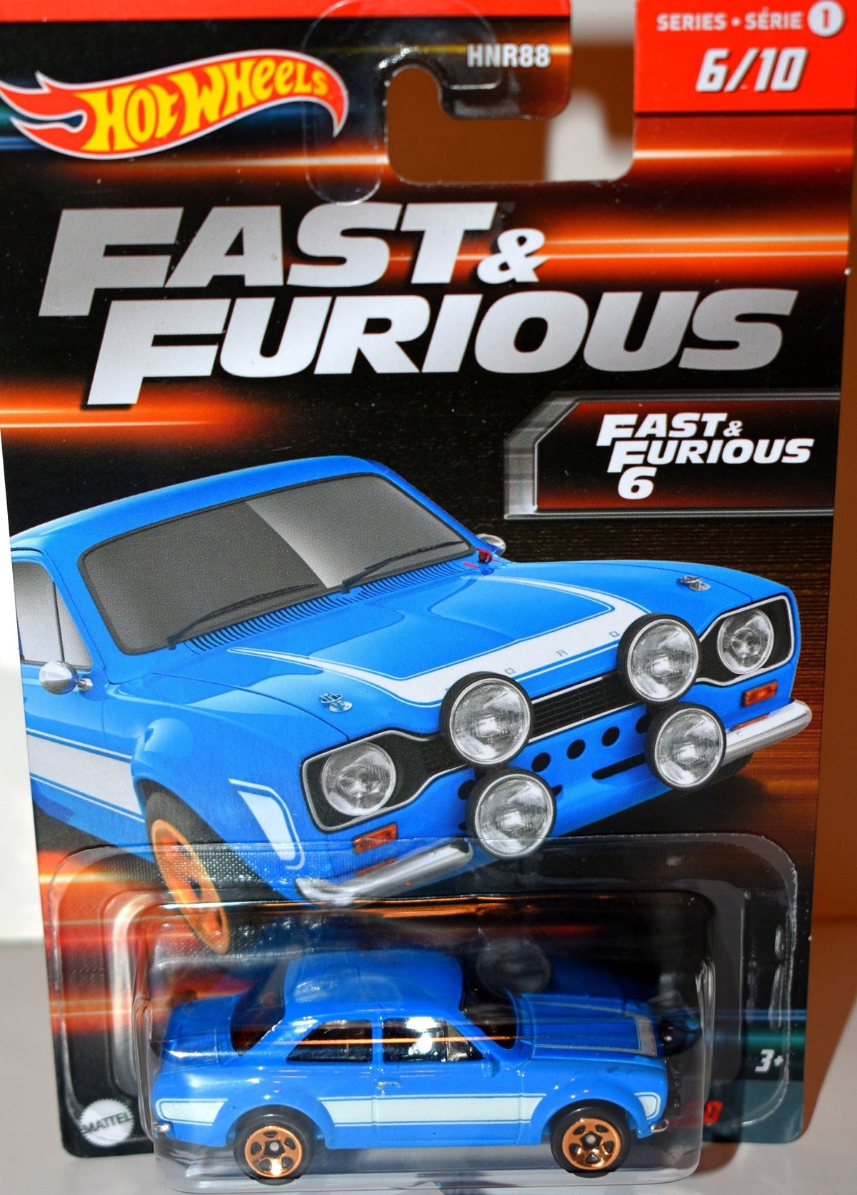 Hot Wheels Fast & Furious - 1970 Ford Escort RS1600