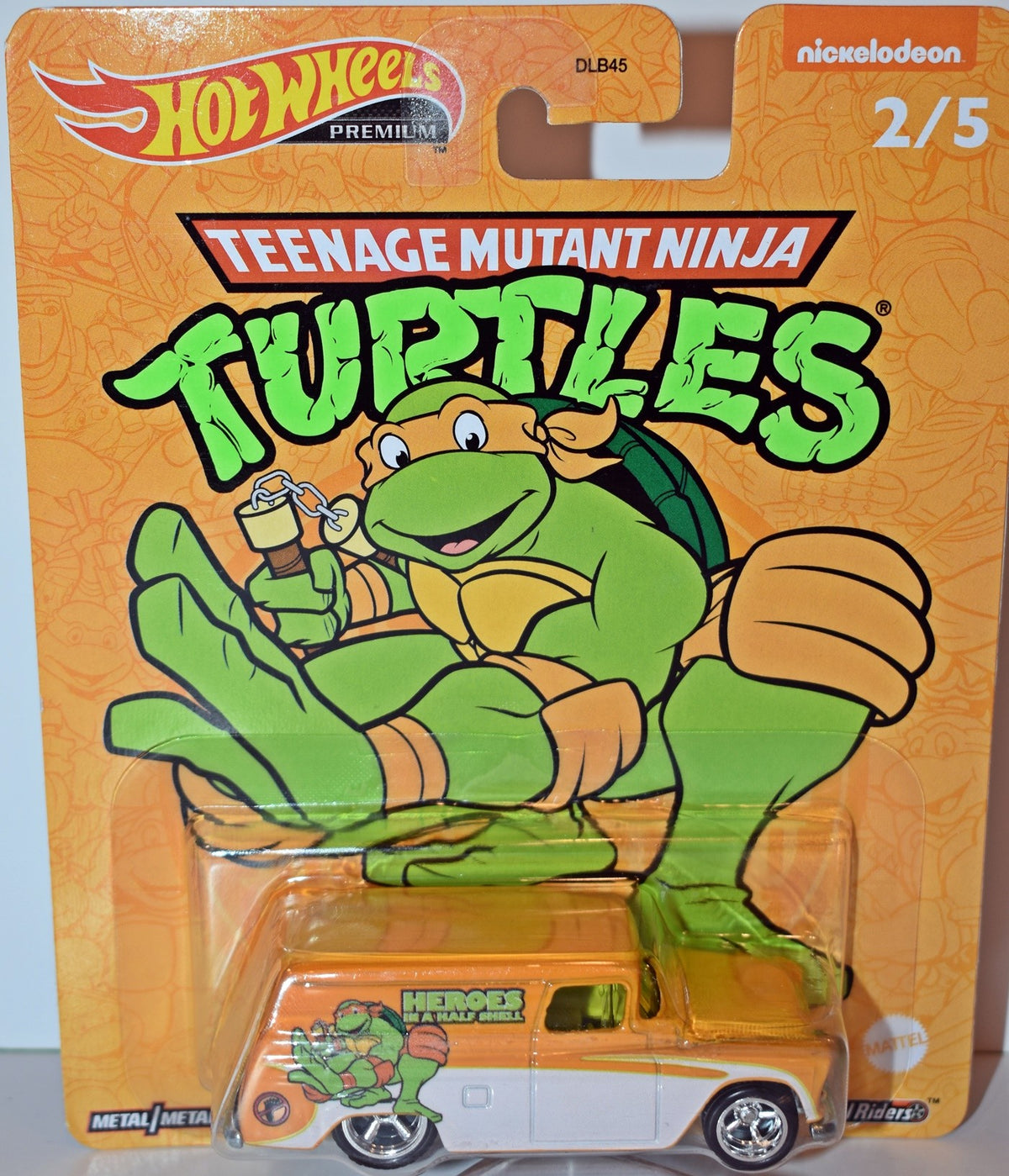Hot Wheels Premium - Teenage Mutant Ninja Turtles - Michelangelo's 55 Chevy Panel Truck