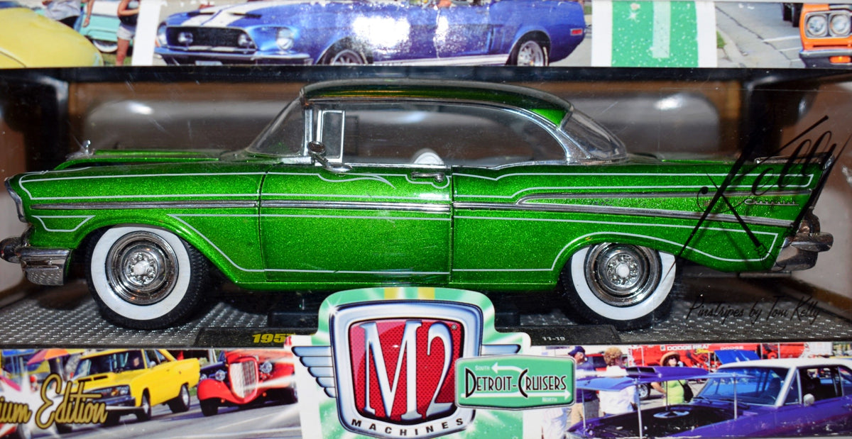 M2 Machines Detroit Cruisers - Limited Edition Tom Kelly 1957 Chevrolet Bel Air