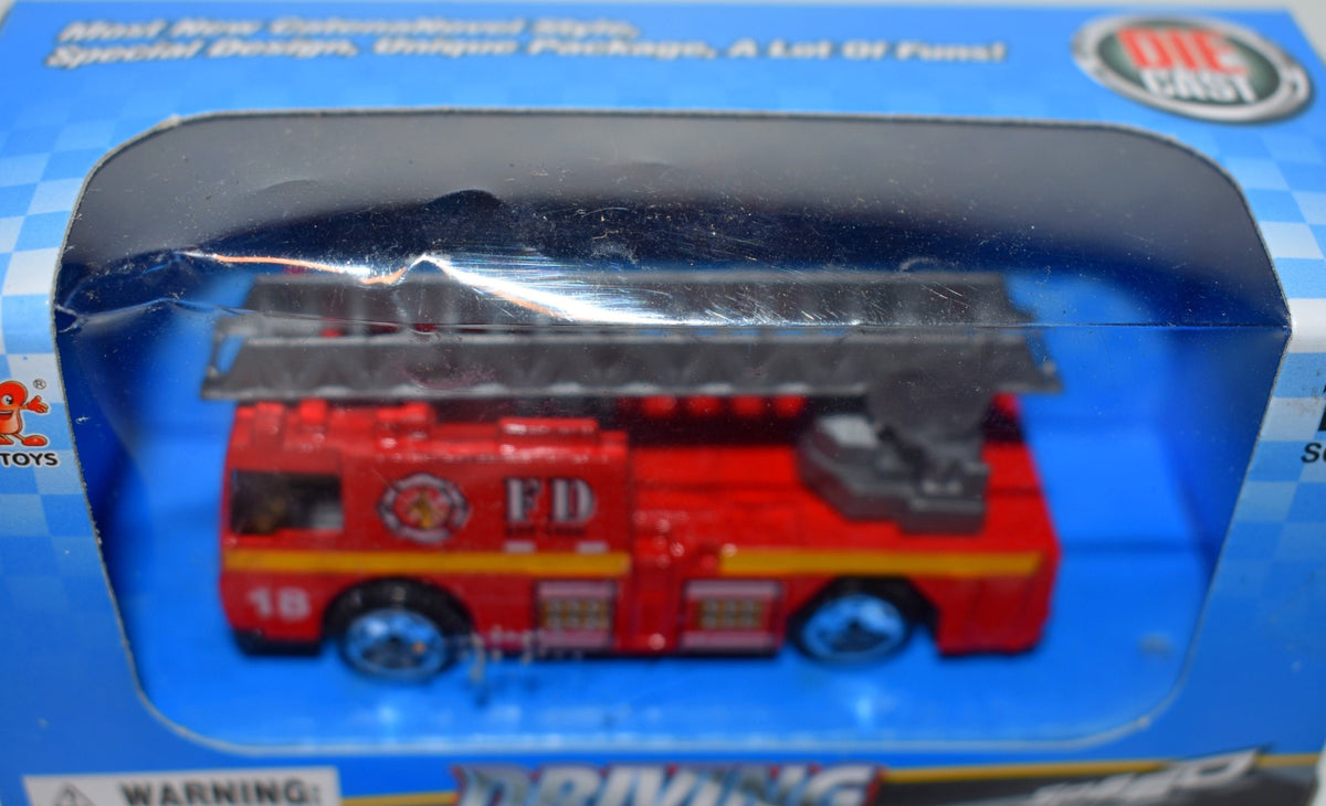 Xin Yu Toys - Driving - Dennis Ladder Fire Truck