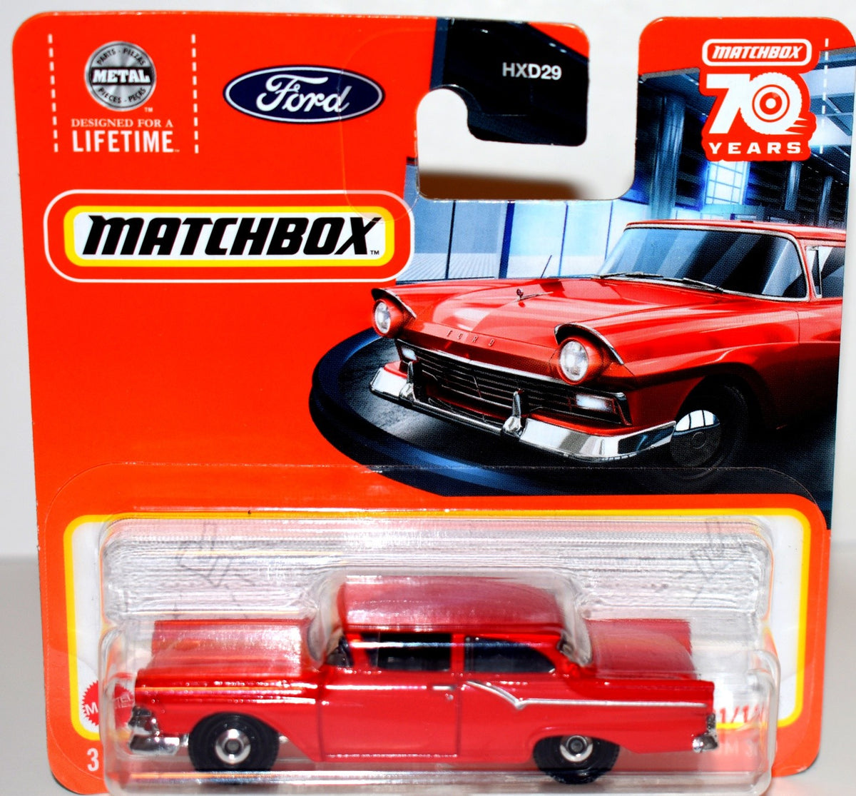 Matchbox 1957 Ford Custom 300 2 Door Post Sedan