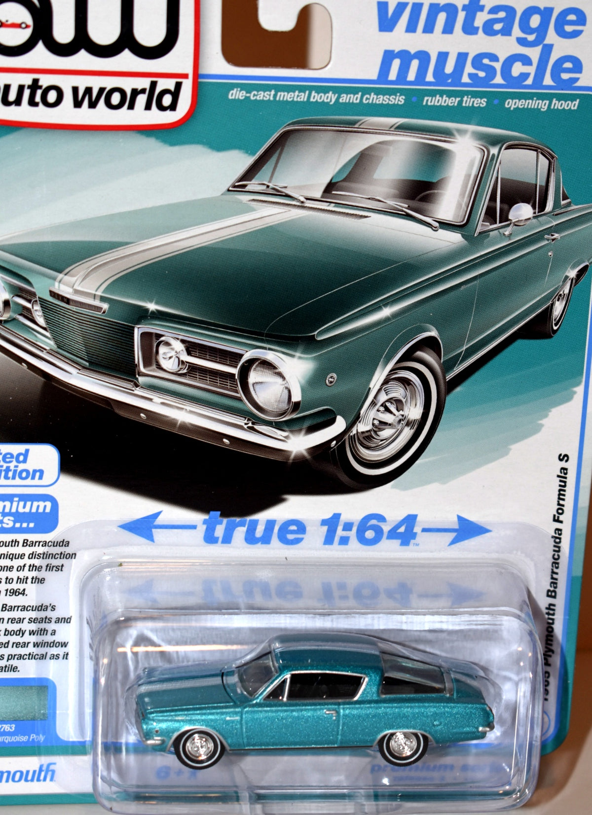 Auto World - 1965 Plymouth Barracuda Formula S