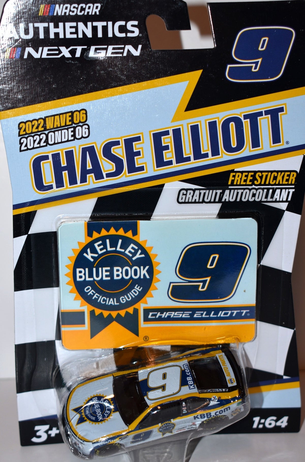 NASCAR Authentics Hendrick Motorsports - Chase Elliott Kelly Blue Book  Chevrolet Camaro