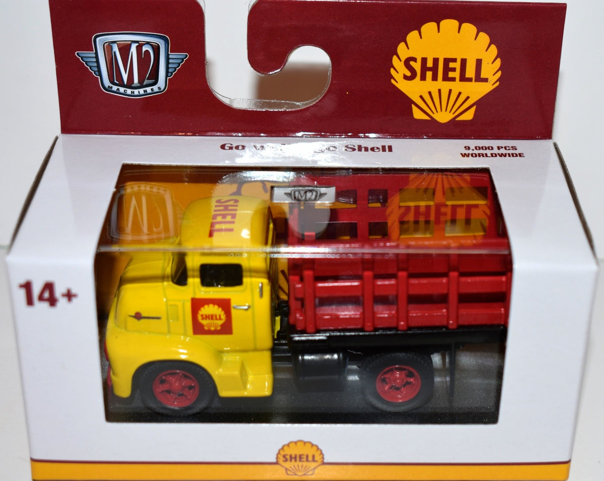 M2 Machines Auto-Thentics -  Shell Oil 1956 Ford COE Stake Bed
