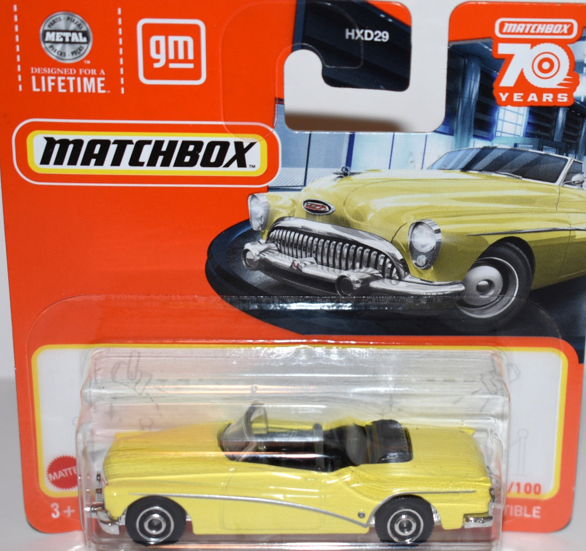 Matchbox 70th Anniversary Short Card - 1953 Buick Skylark Convertible