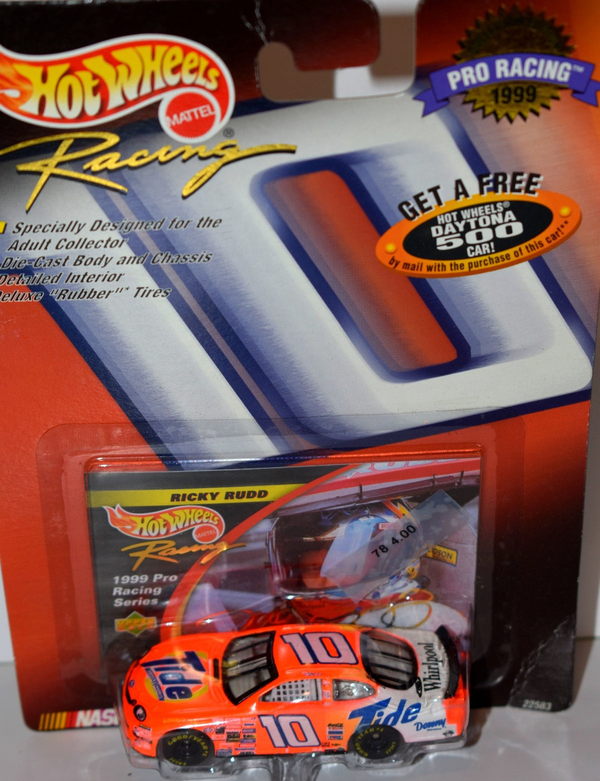 Hot Wheels Pro Racing - 1999 Edition - Ricky Rudd Tide Ford Taurus