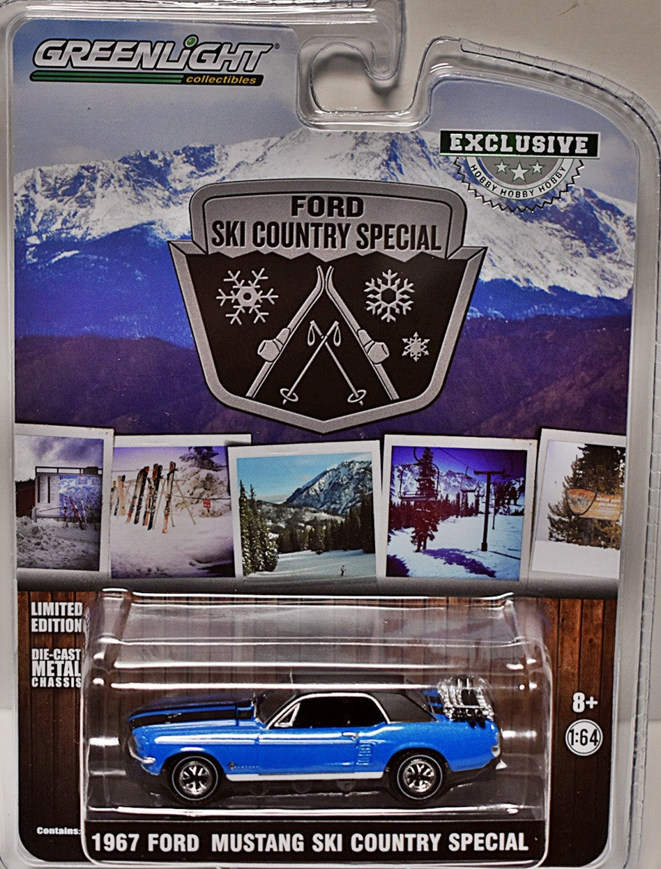 Greenlight Exclusive - 1967 Ford Mustang Ski County Special