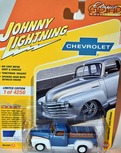Johnny Lightning Classic Gold - 1950 Chevrolet 3100 5 Window Pickup Truck