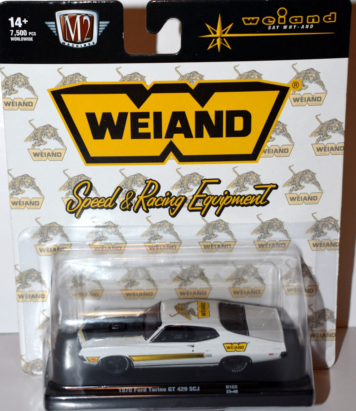 M2 Machines Drivers Series - Weiand - 1970 Ford Torino GT 429 SCJ