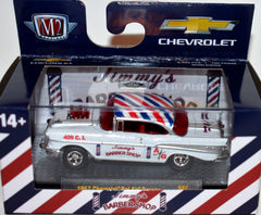 M2 Machines Auto-Thentics - Jimmy's Barbershop 1957 Chevrolet Bel Air Gasser