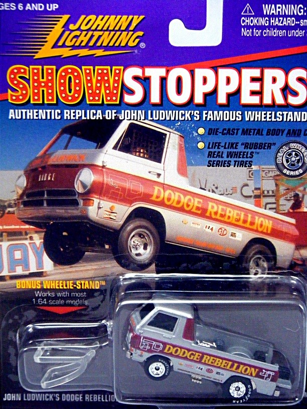 Johnny Lightning ShowStoppers - Dodge Rebellion Dodge A-100 Pickup Truck