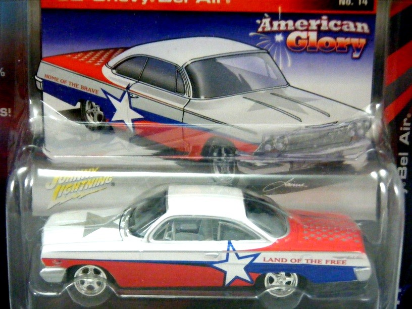 Johnny Lightning Street Freaks American Glory - 1962 Chevrolet Bel Air