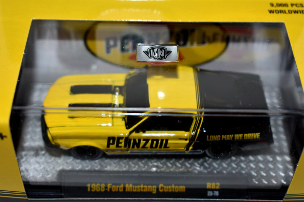 M2 Machines Auto-Thentics - Pennzoil 1968 Ford Mustang Fastback