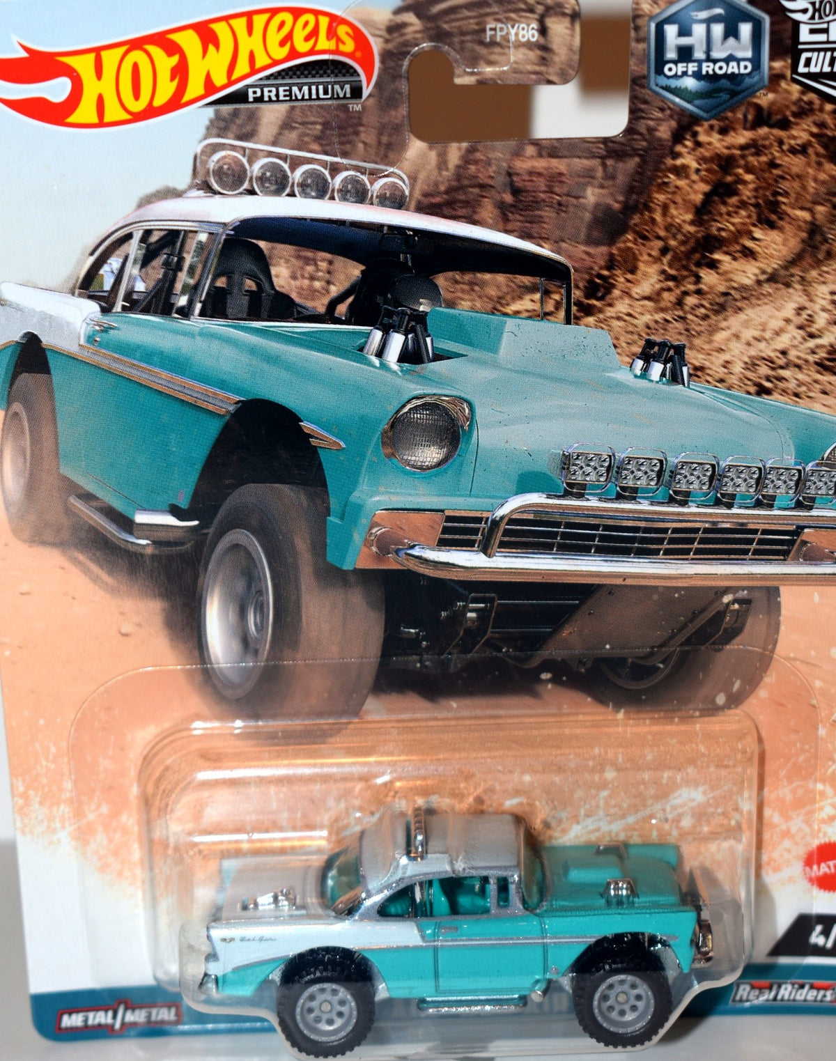 Hot Wheels Premium  - 1956 Chevrolet Bel Air Off-Road Race Car