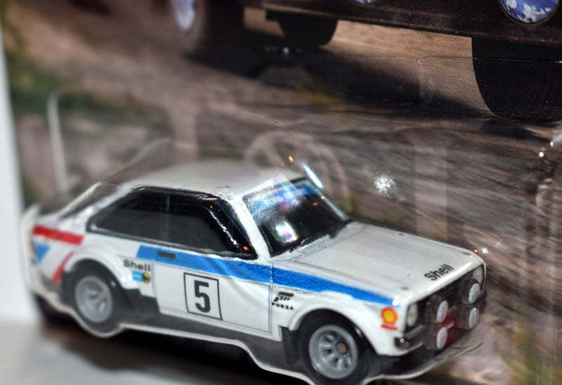 Hot Wheels Premium - '78 Ford Escort RS 1800 MK2 Rally Car