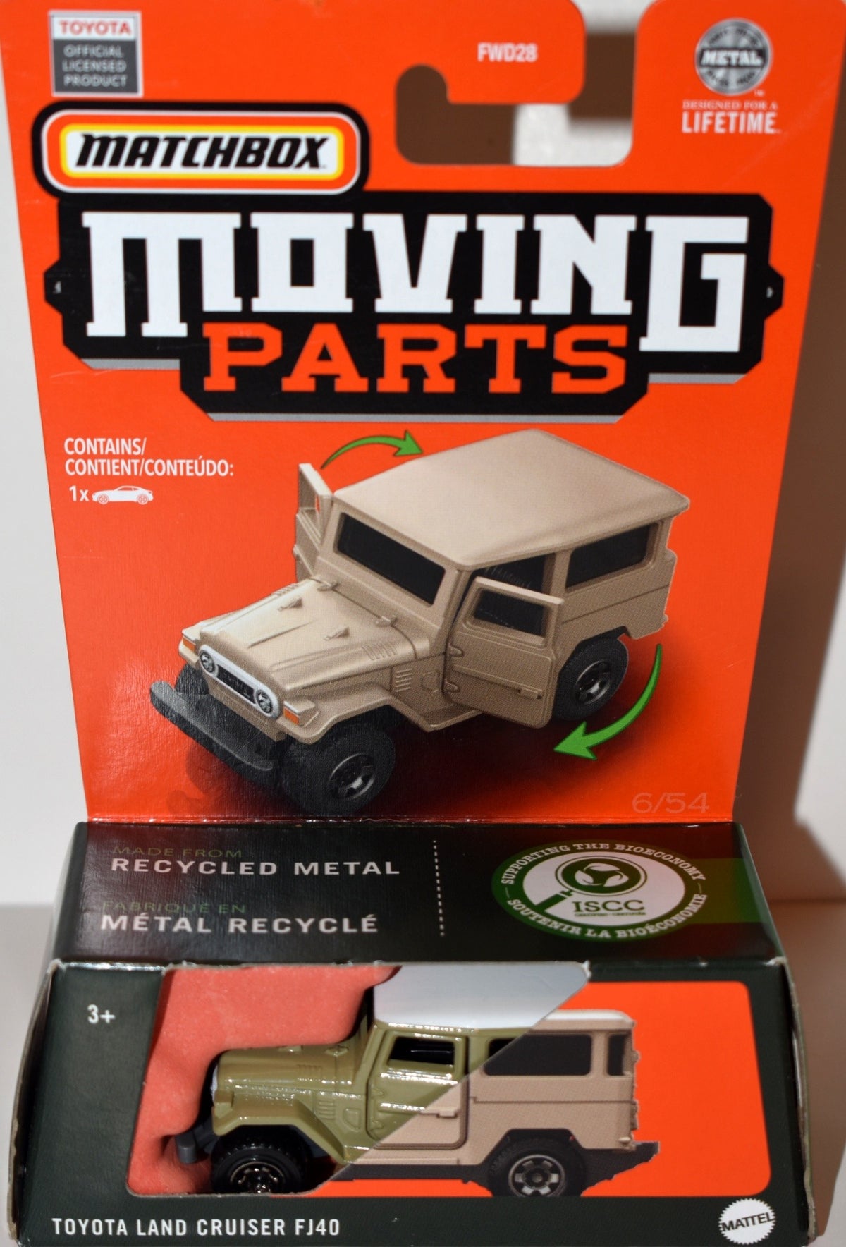 Matchbox Moving Parts - Toyota Land Cruiser FJ40